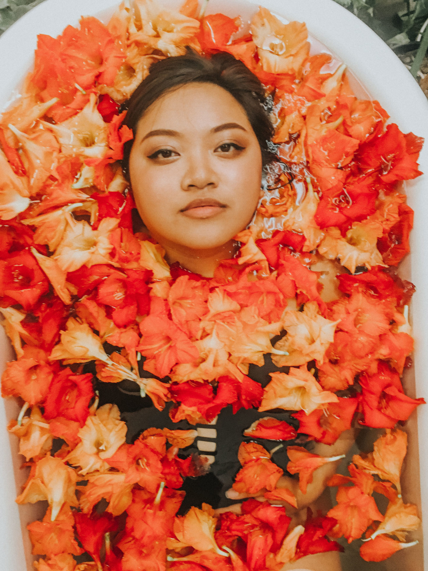 Flower Bath Photography in San Jose, CA - Palm Trees ...