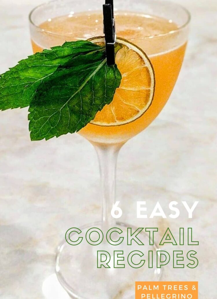 6 Easy Cocktail Recipes To Make At Home