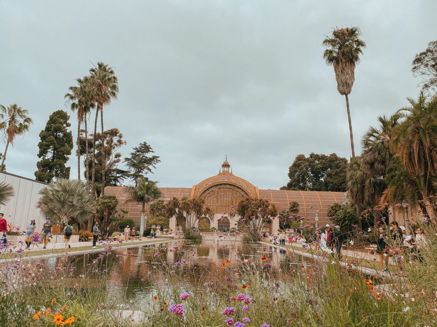 Things to do in Balboa Park: How to spend one day at San Diego's top attraction Palm Trees and Pellegrino San Diego travel tips - The Botanical Building in Balboa Park