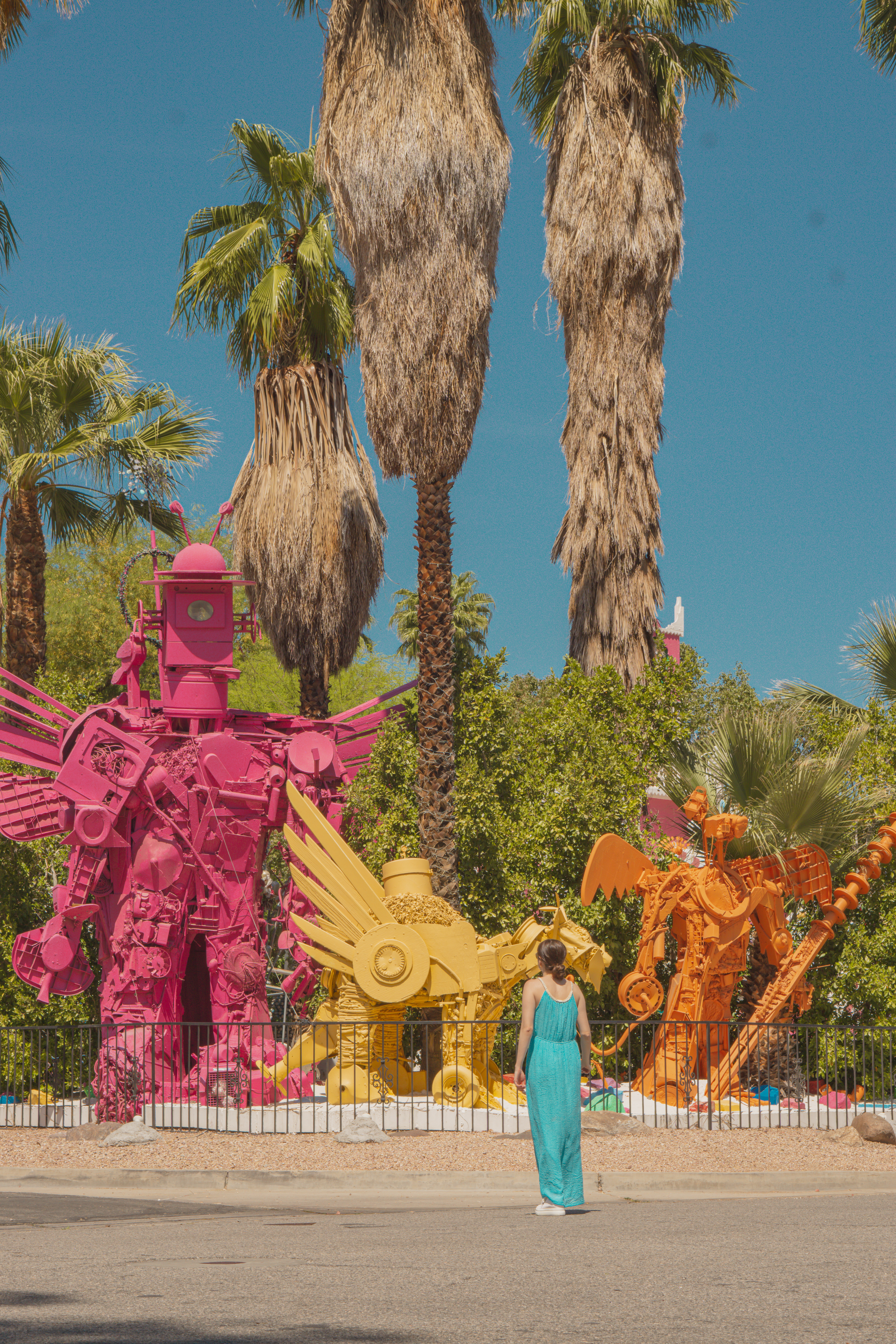 Robolights Palm Springs, things to do in Palm Springs, weekend in Palm Springs - Palm Trees and Pellegrino California travel blog