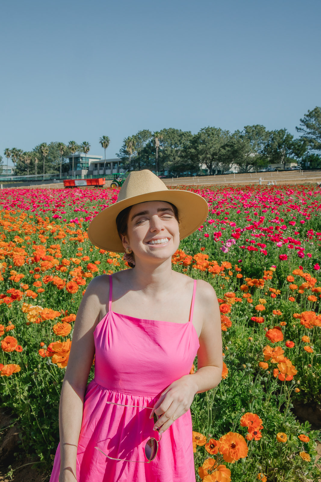 Flower field photo pose ideas