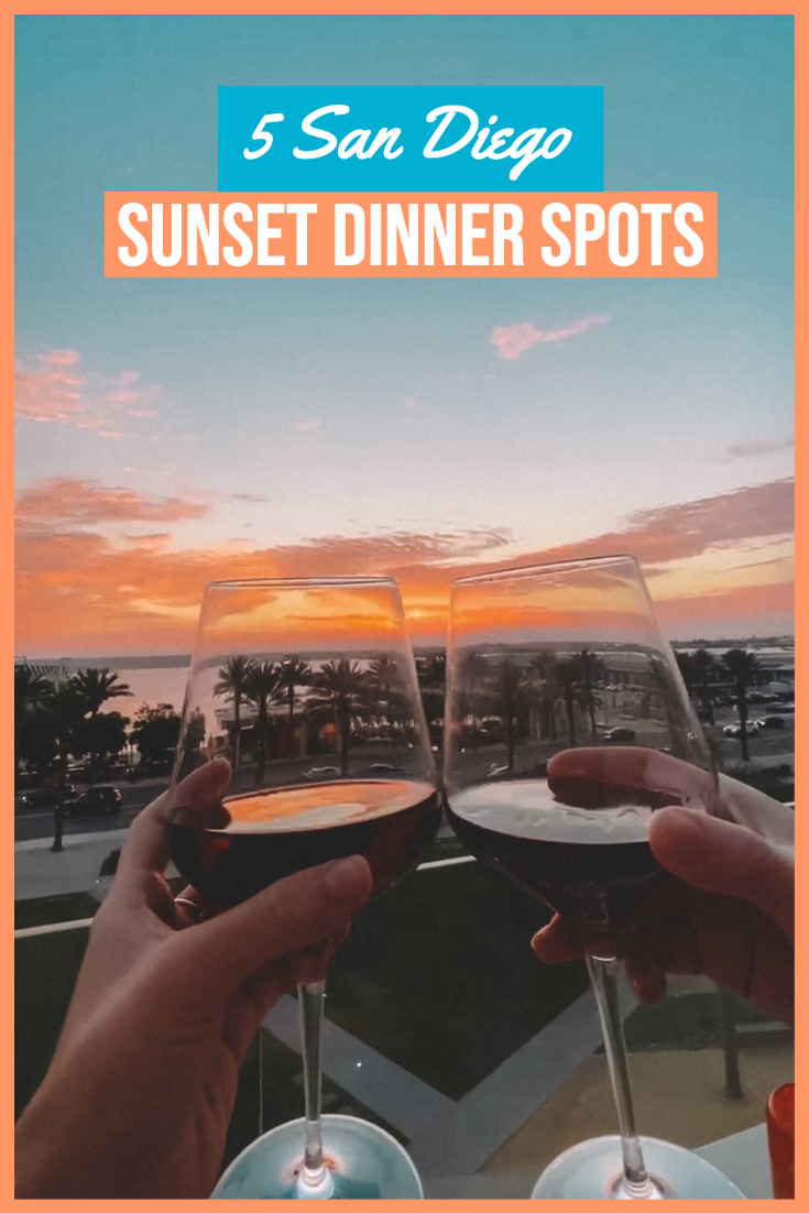 san Diego sunset dinner views
