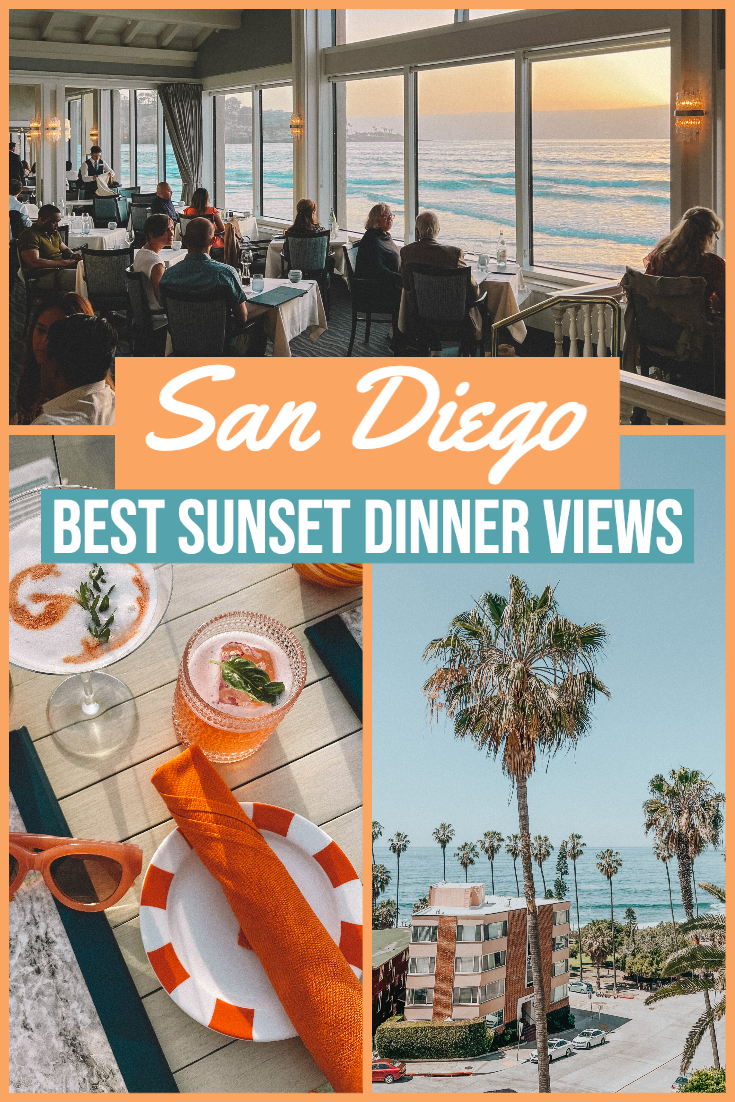 san Diego sunset dinner views