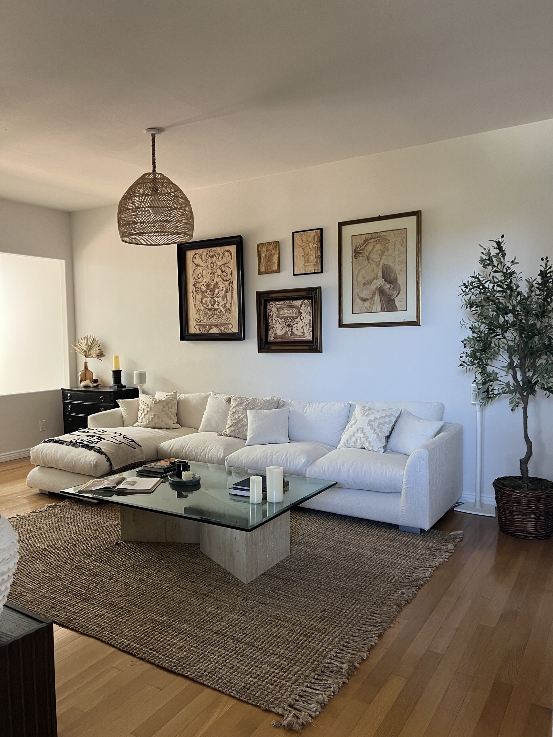 Family Room Decor Ideas: How I Styled my Modern Mediterranean Space