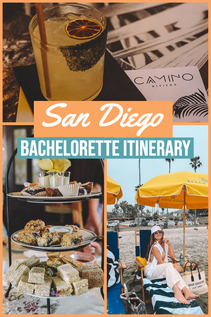 San Diego Bachelorette Itinerary