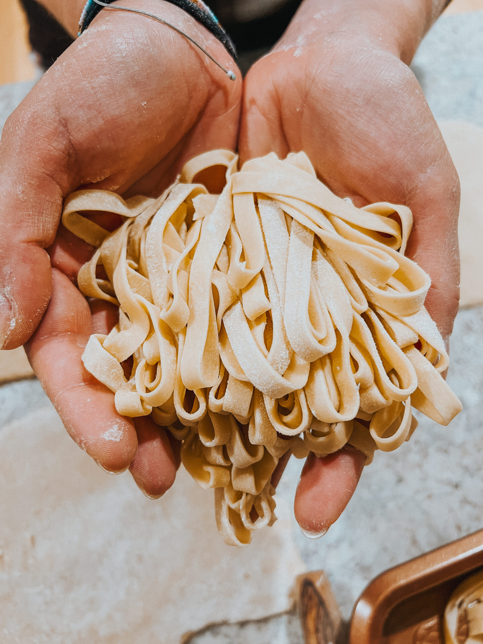 Homemade pasta recipe