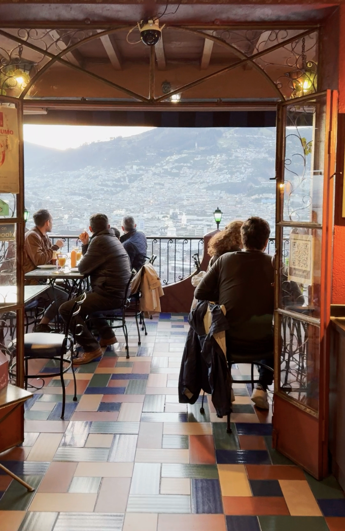 Quito, Ecuador Sunset